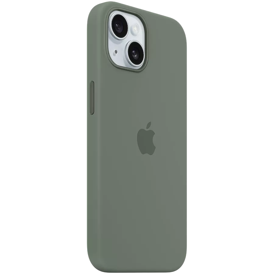 APPLE Silicone Case with MagSafe Cypress for iPhone 15 — Image №2