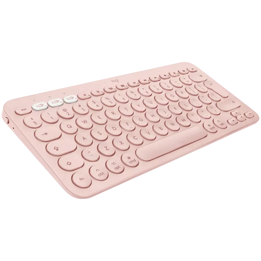 LOGITECH K380 Πληκτρολόγιο, Ασύρματο, Rose, US English — Εικών №2