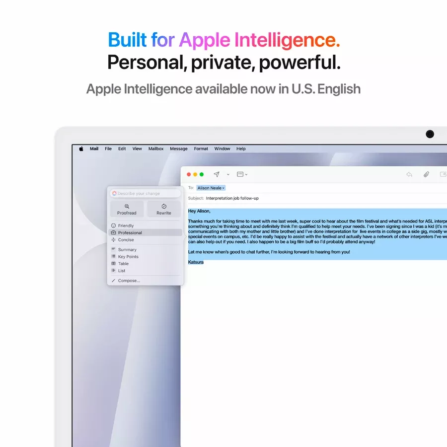 iMac 24" M4, 10C CPU 10C GPU, 16GB 256GB SSD Nano-texture glass, Silver — Image №5