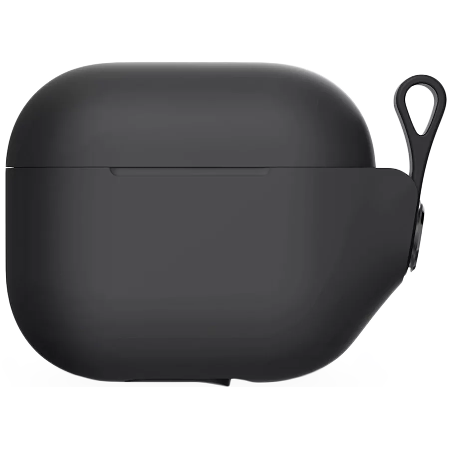 Чехол MOSHI Pebbo  Чёрный для AirPods (Gen3) — Изображение №1