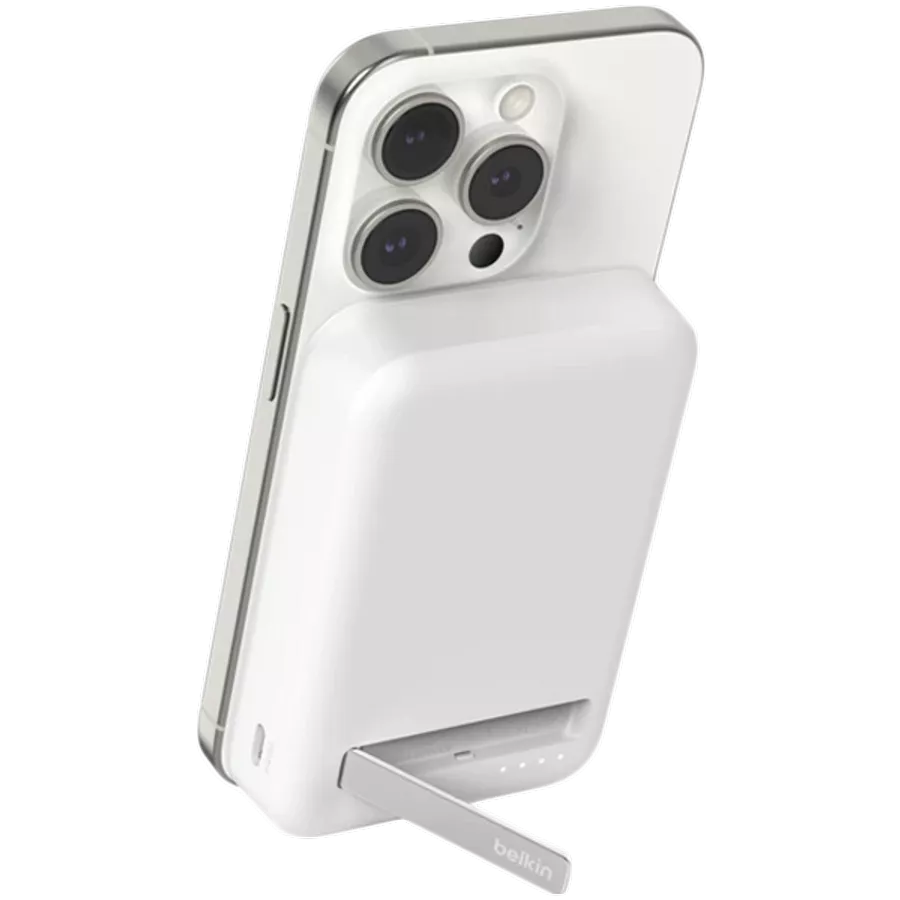Зарядное устройство BELKIN BoostCharge Qi2 Magnetic, 10000 мА·ч, Белый — image №3