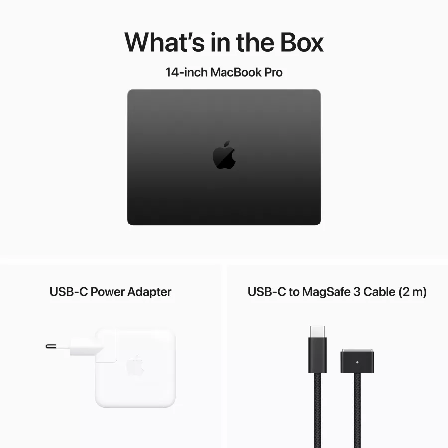 Apple MacBook Pro 14.2"  Apple M3 Max (14C CPU/30C GPU), 36 GB, 1 TB, Space Black, 2023 — Image №10