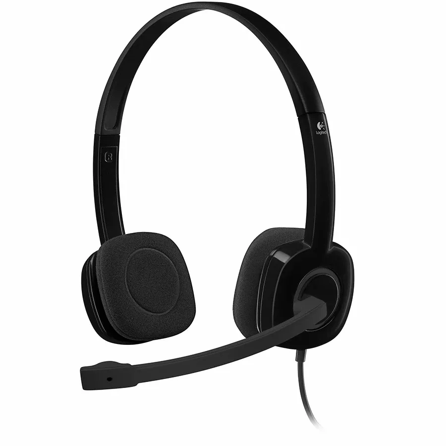 Гарнитура LOGITECH H151, Чёрный — Изображение №1