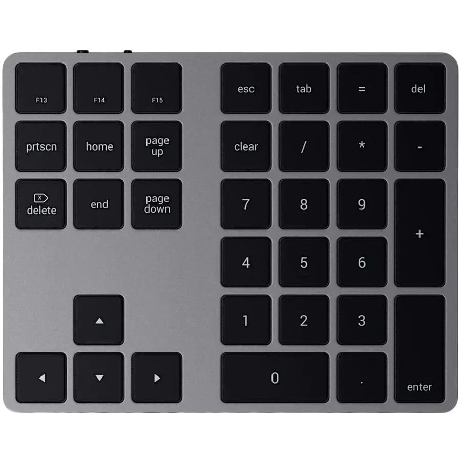 Keypad SATECHI Bluetooth, Space Gray, Keys 34 — Image №1