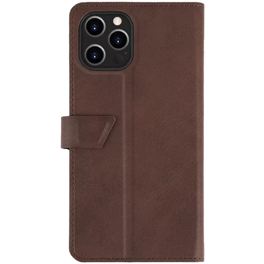 Smart Folio UNIQ Journa Heritage  Brown for iPhone 14 Pro Max — Image №2
