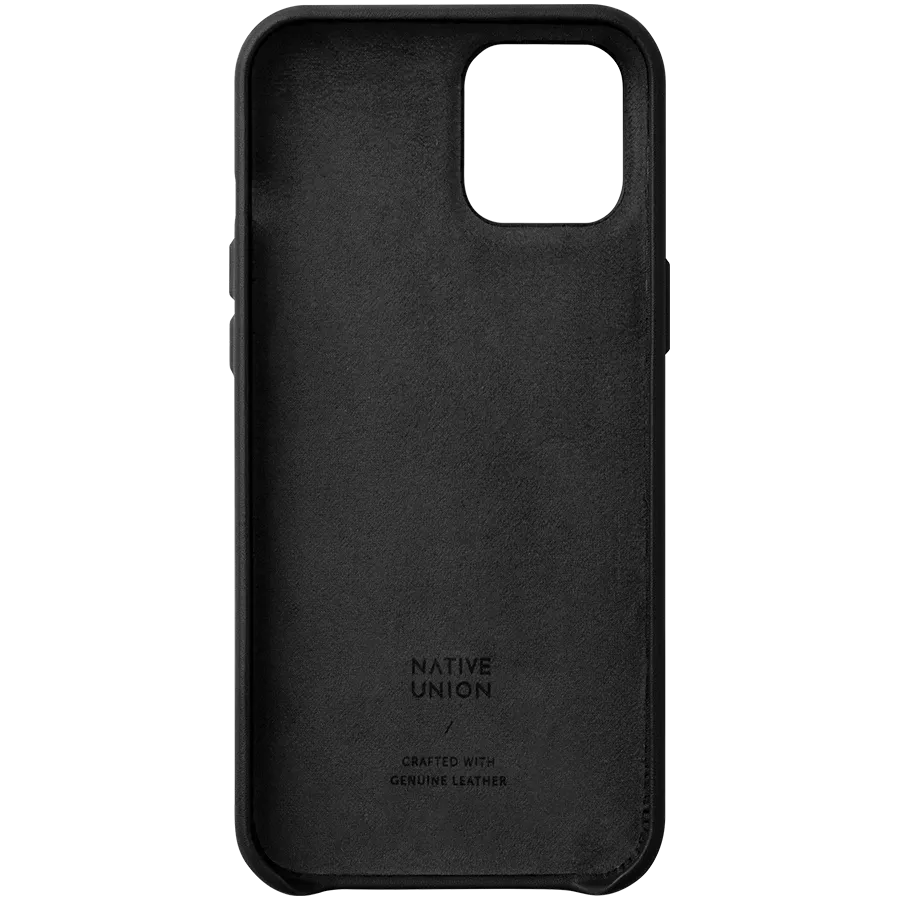 Чехол NATIVE UNION CLIC CLASSIC с MagSafe Чёрный для iPhone 12 Pro Max — Изображение №4