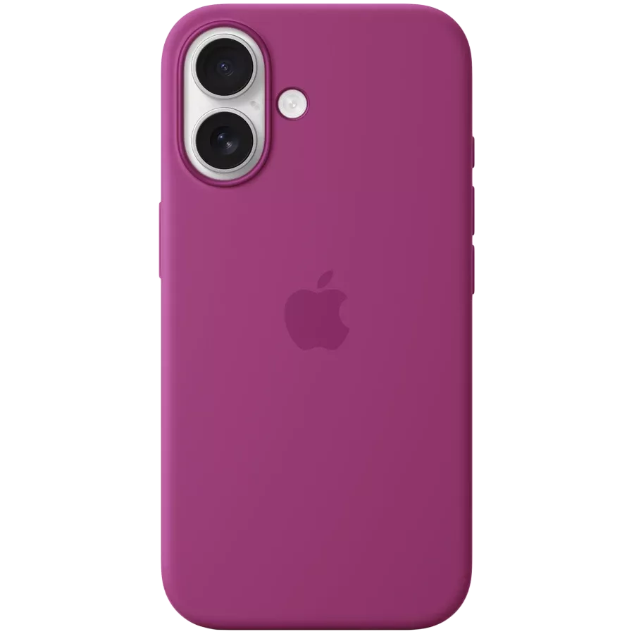 APPLE Θήκη Silicone Case with MagSafe με MagSafe, Fuchsia for iPhone 16 — Εικών №1