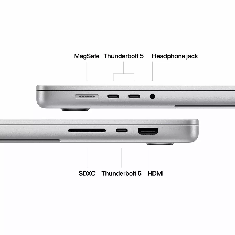MacBook Pro 16.2"  M4 Pro (14C CPU/20C GPU), 24 GB, 512 GB, Silver — Image №7