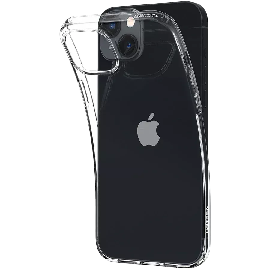 Чехол SPIGEN для Apple iPhone 14 Plus Crystal Flex, Crystal Clear (ACS04650) — Изображение №2