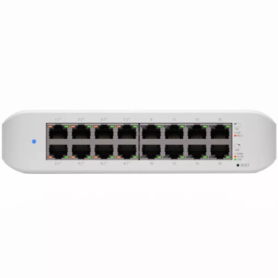Коммутатор Ubiquiti UniFi Switch Lite 16 PoE — image №1
