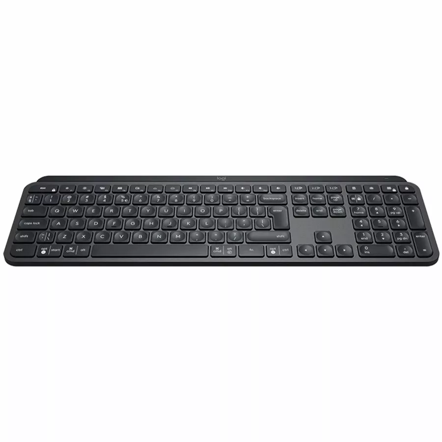 LOGITECH MX Keys Πληκτρολόγιο, Ασύρματο, Γραφίτης, US English — Εικών №1