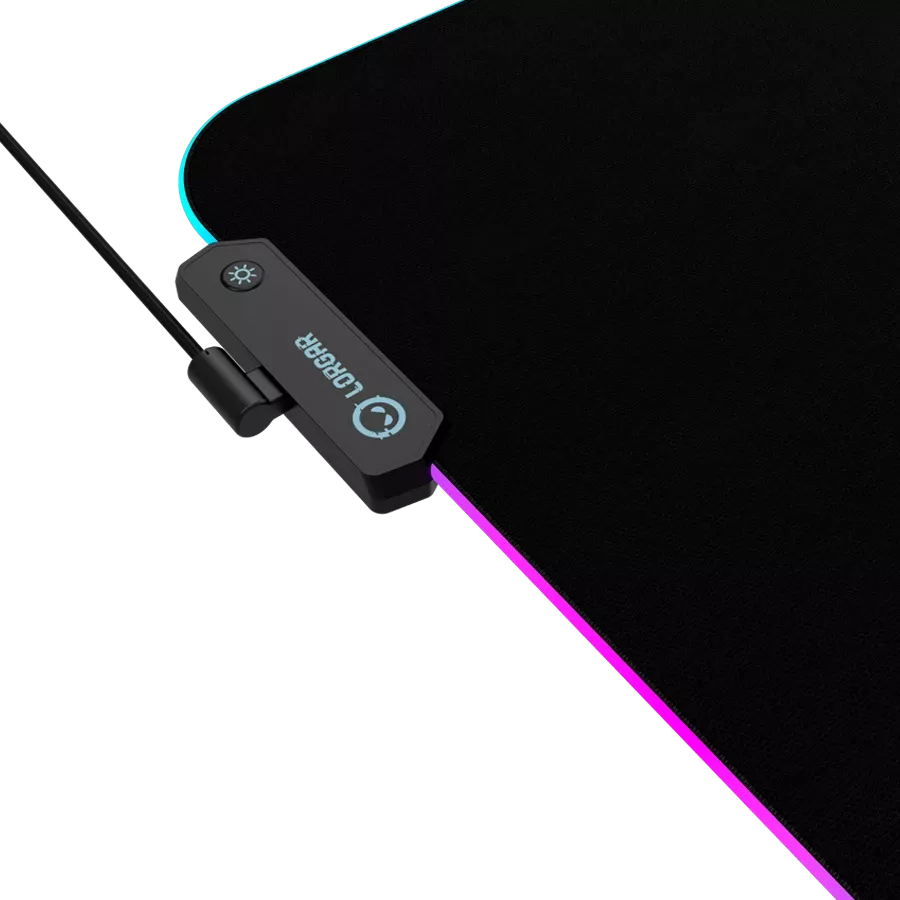 Gaming mouse pad LORGAR 900mm x 360mm x 3mm, Black — Image №2