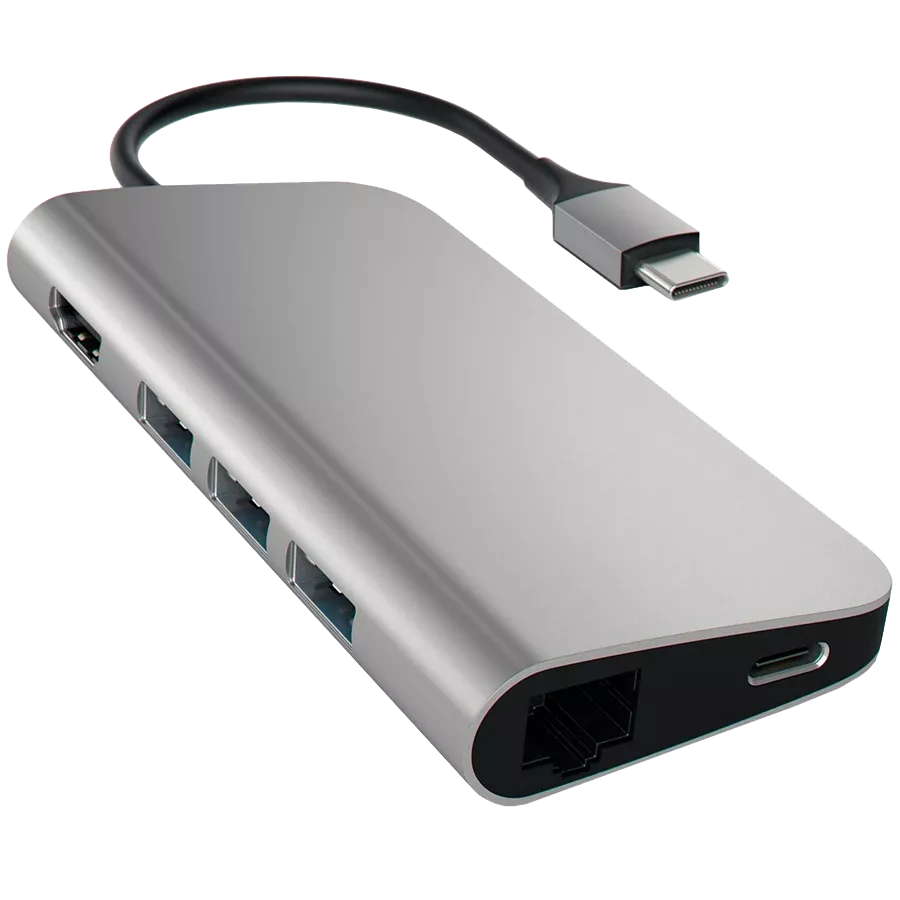 Multiport Adapter SATECHI  ST-TCMA  Space Gray — Image №1