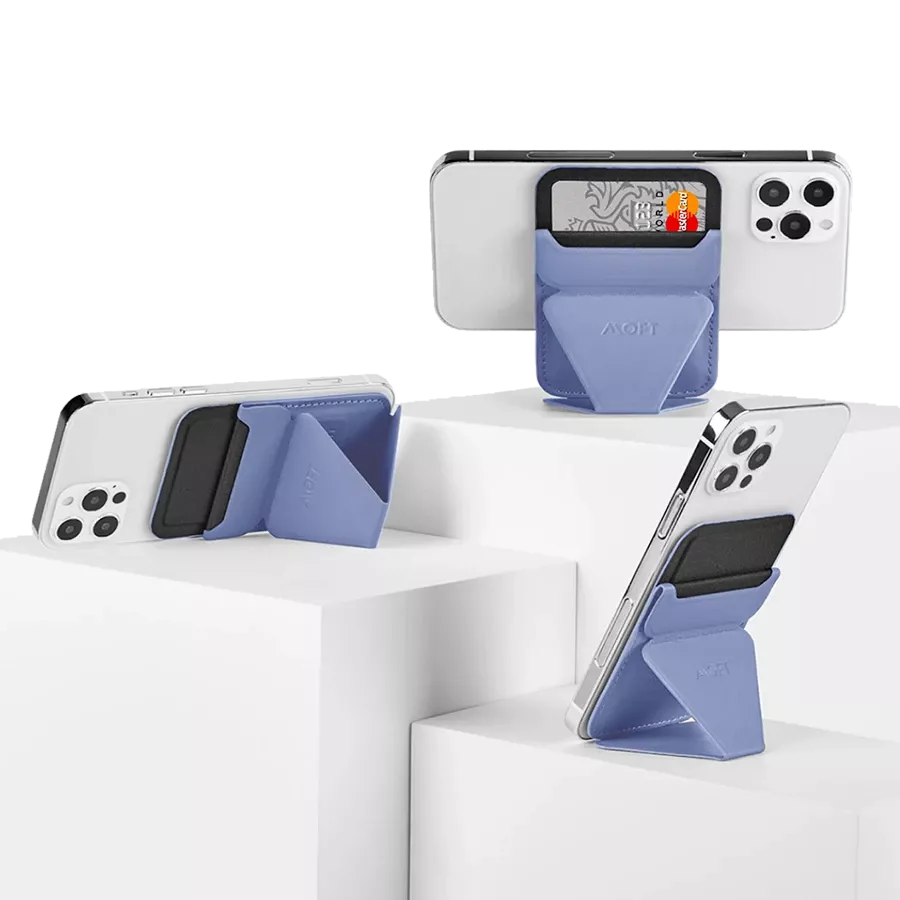 MOFT Карман Snap-On с MagSafe Пурпурный для iPhone — image №3