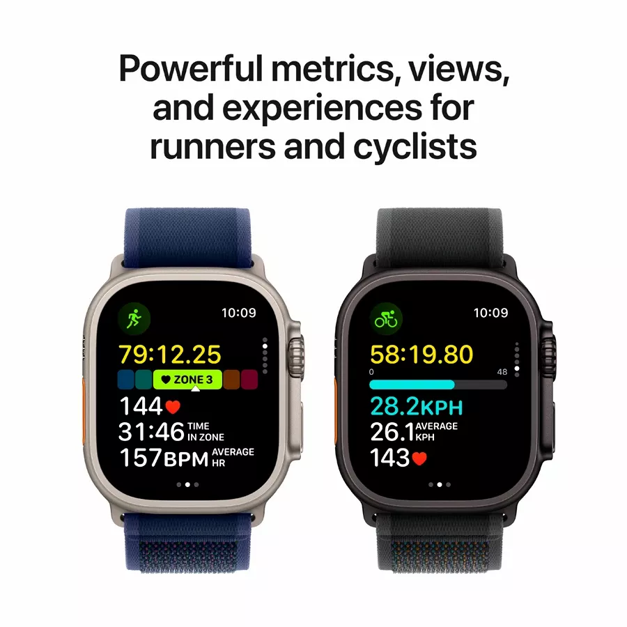 Apple Watch Ultra 2 2024  Natural Titanium Milanese Loop, S, 49mm, Natural Titanium — Image №4