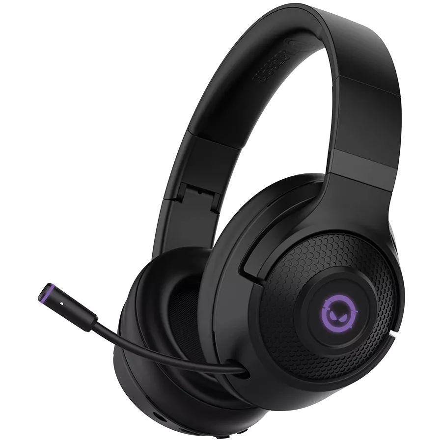 Wireless Headset LORGAR Noah 701 with Microphone, Black — Image №2