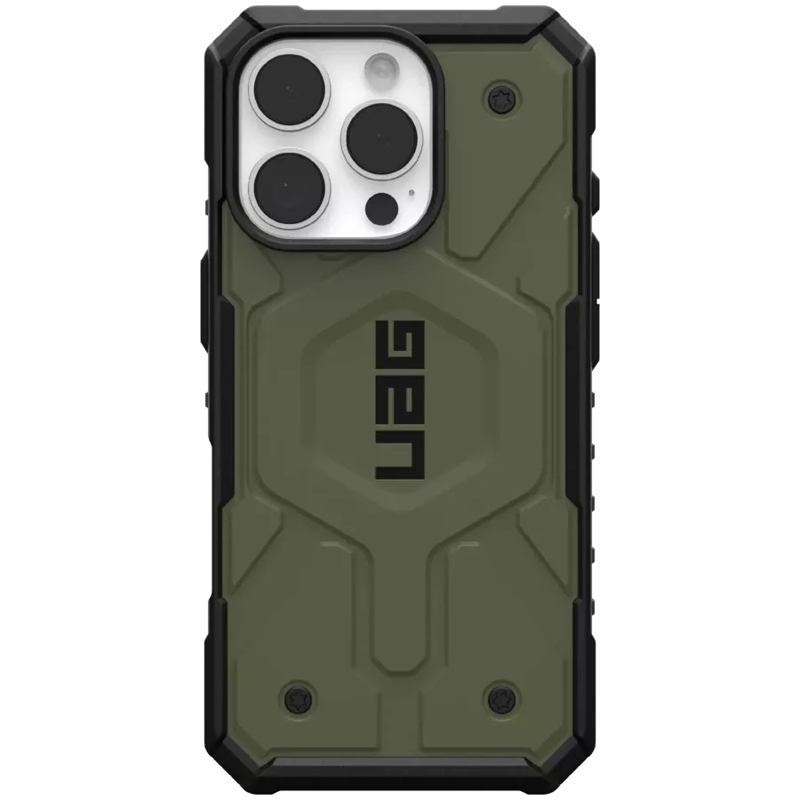 Защитный чехол UAG Pathfinder с MagSafe Olive Drab для iPhone 16 Pro — Изображение №1