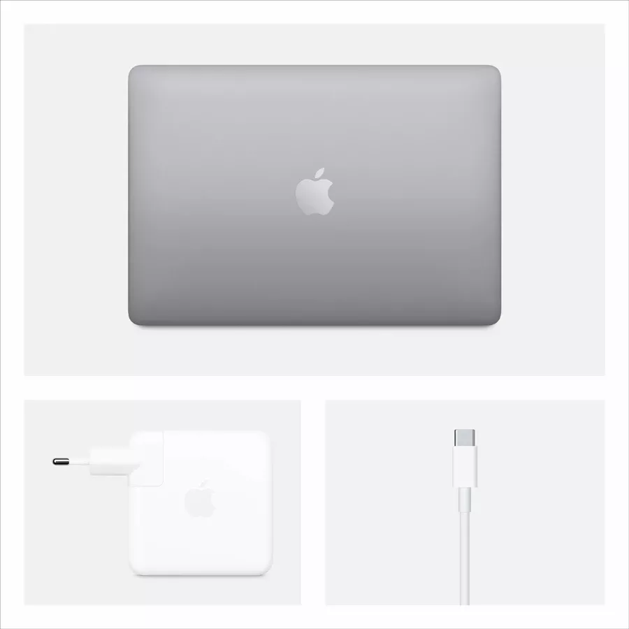 Refurbished MacBook Pro 13"  Intel Core i5, 16 γιγαμπάιτε, 512 γιγαμπάιτε, Space Gray, Αγγλική/Ρωσικά, 2020, Grade C — Εικών №5