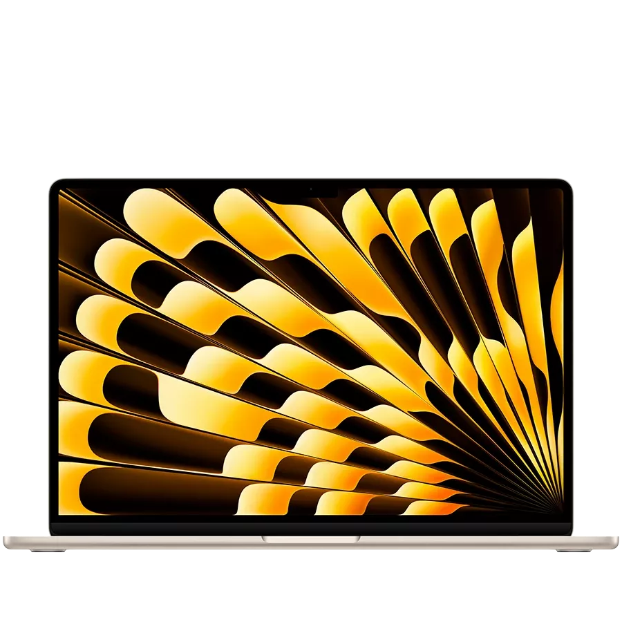Apple MacBook Air 15.3"  Apple M3 (8C CPU/10C GPU), 16 GB, 512 GB, Starlight — Image №1