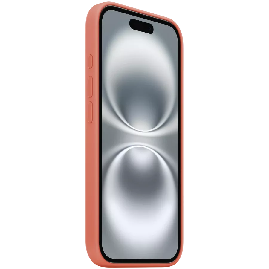 APPLE Чохол силіконовий з MagSafe Tangerine для iPhone 16 — Зображення №2