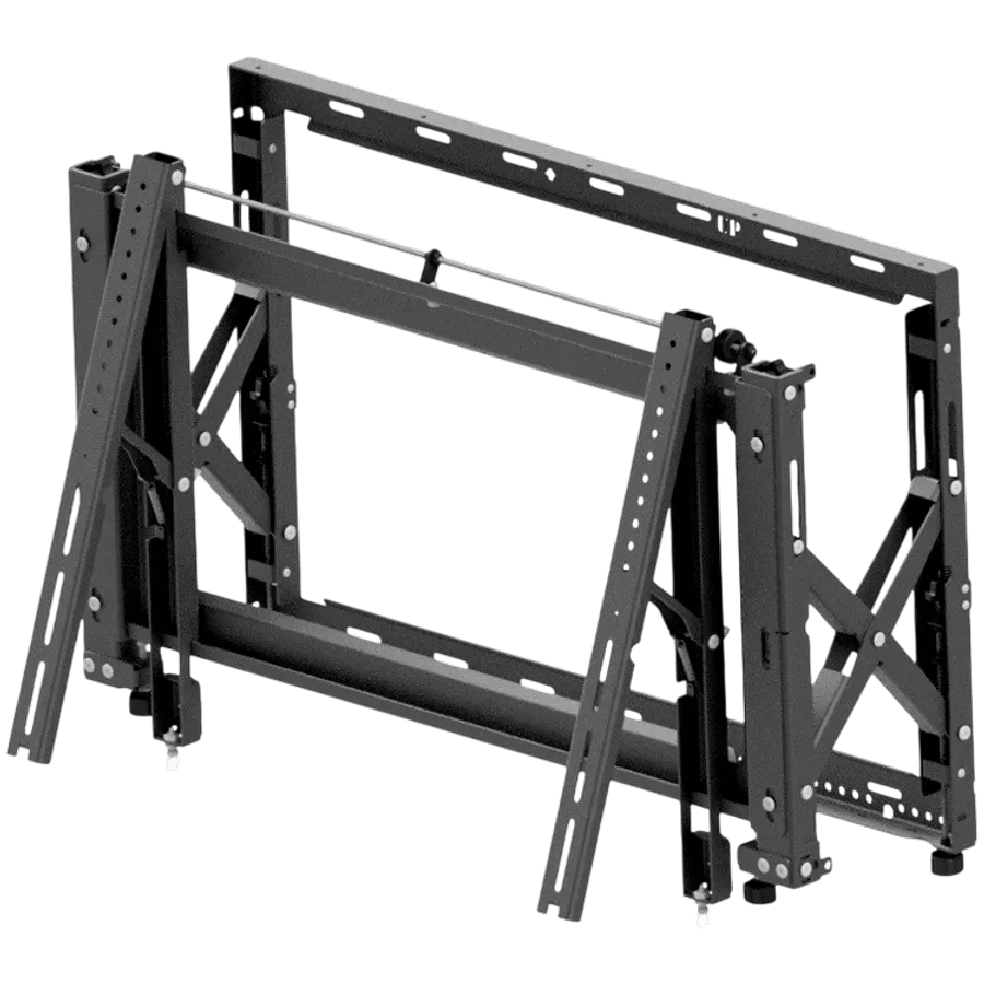 EDBAK Wall Mounting Kit for FOR 70"-95" SCREENS, LANDSCAPE 70" – 95", Black — Image №1