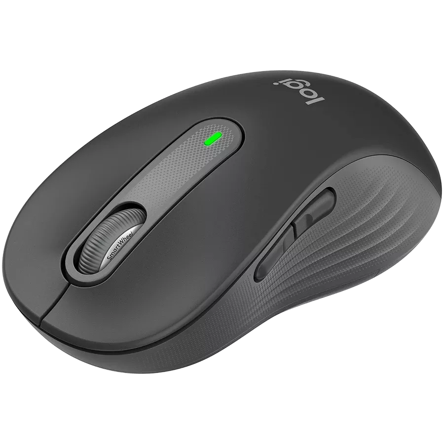 Мышка LOGITECH Signature M650 L Wireless Mouse for Business Graphite (910-006348) — Изображение №2
