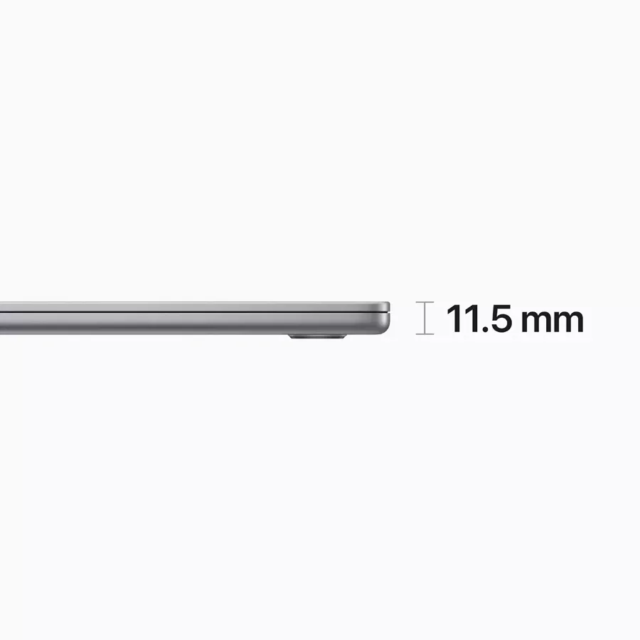 MacBook Air 15.3"  Apple M2 (8C CPU/10C GPU), 16 ГБ, 1 ТБ, Серый космос — image №3