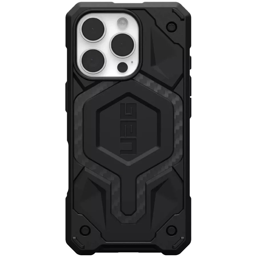 Захисний чохол UAG Monarch Pro with MagSafe Вуглецеве волокно для iPhone 16 Pro — Зображення №1