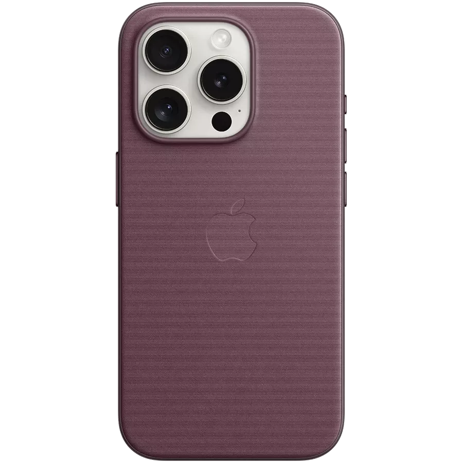 Case APPLE FineWoven Case with MagSafe Mulberry for iPhone 15 Pro — Image №1