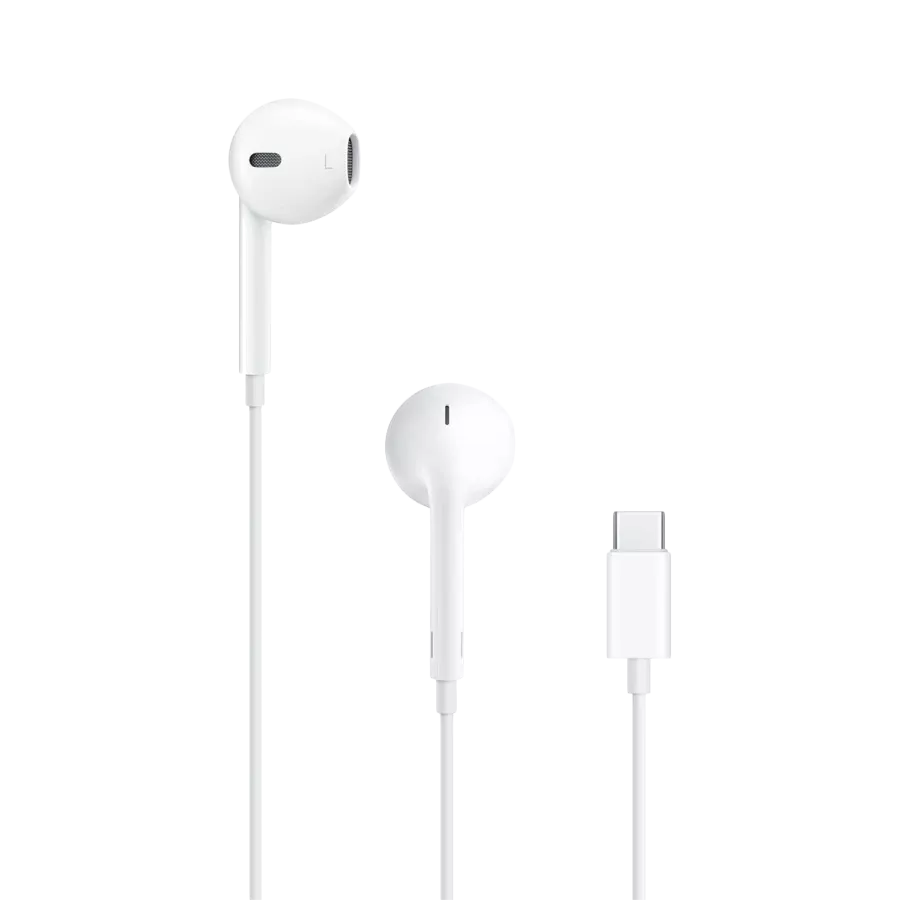 Căști cu fir APPLE EarPods (USB-C), White — image №1