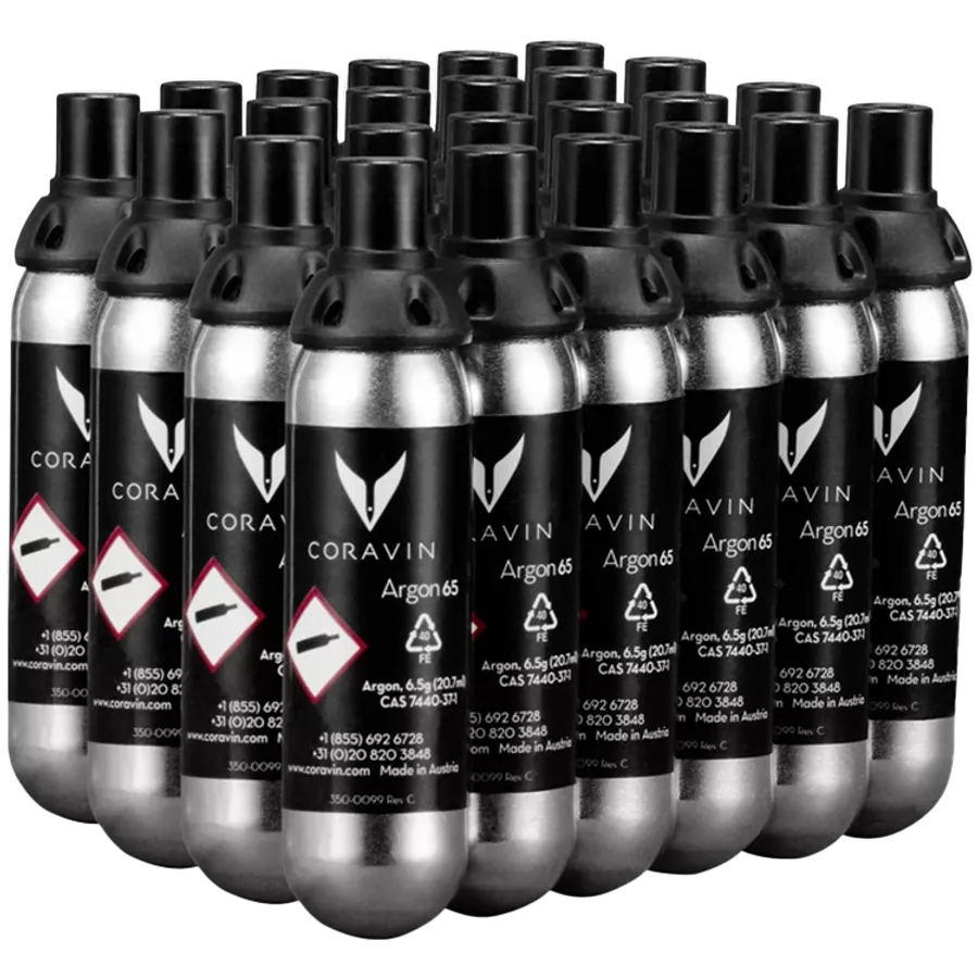 CORAVIN Pure Argon Capsules 24pk (brown box) — Image №1