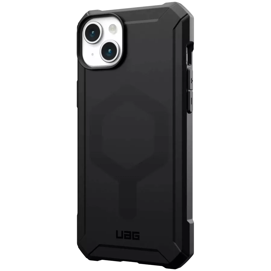 Чохол UAG з Magsafe для Apple iPhone 15 Plus Essential Armor, Black (114307114040) — Зображення №2