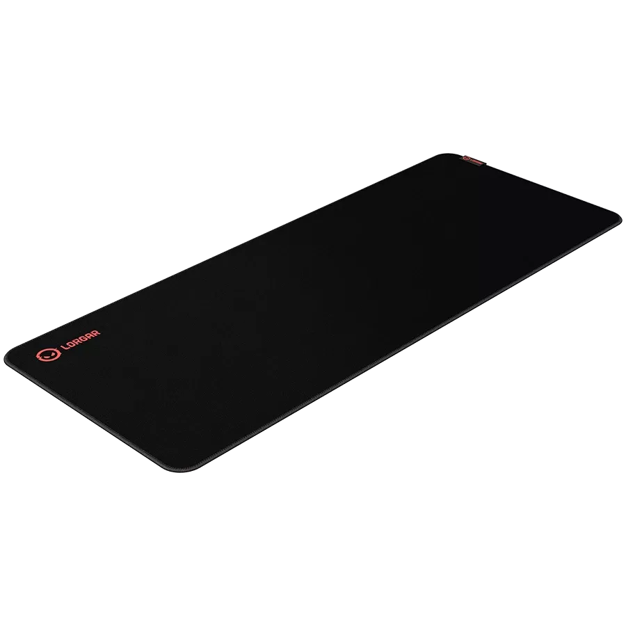 Gaming mouse pad LORGAR 900mm x 360mm x 3mm, Black/Red — Image №3
