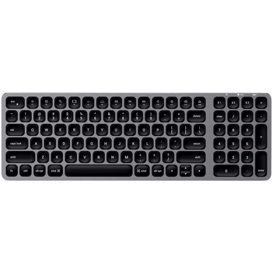 Keyboard SATECHI, Wireless, Space Gray (ST-ACBKM) — Image №1