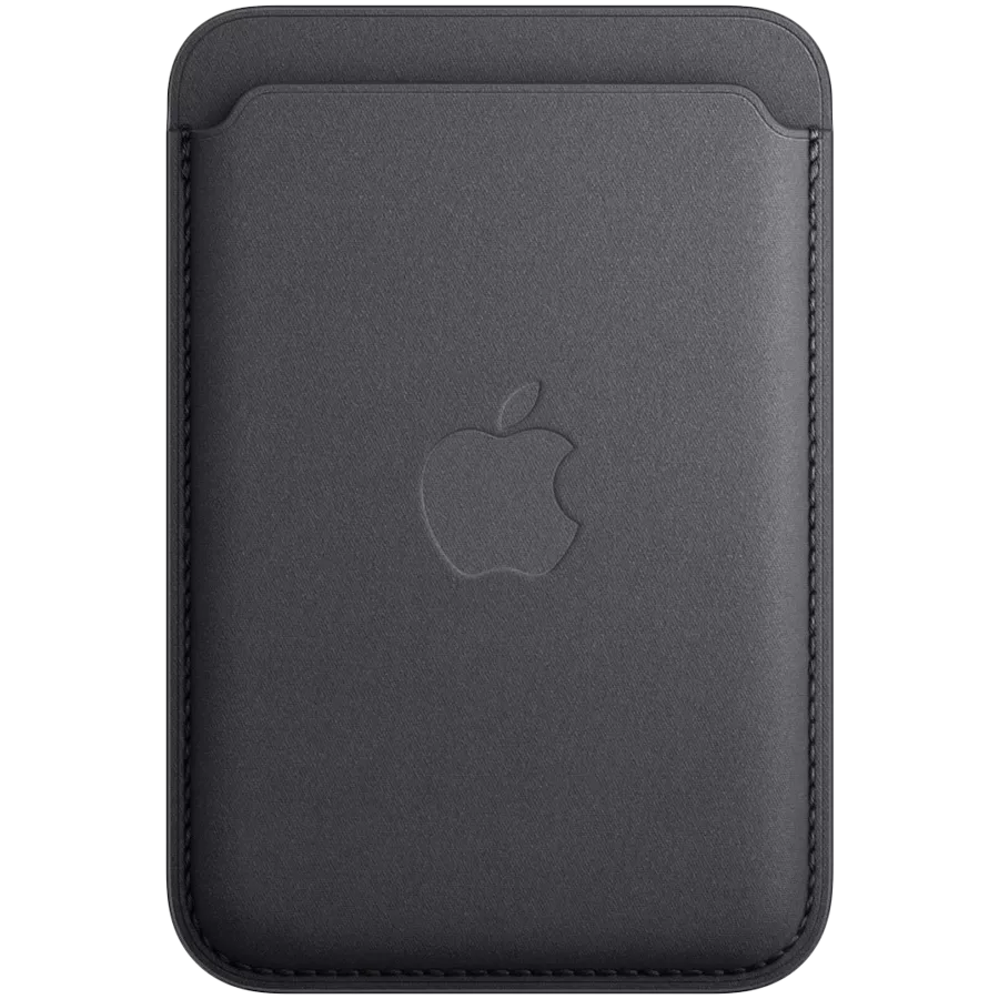 Πορτοφόλι APPLE FineWoven Wallet with MagSafe με MagSafe, Μαύρο for iPhone — Εικών №1