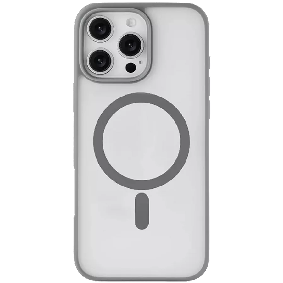 UBEAR Чехол Cloud Mag с MagSafe Серый для iPhone 16 Pro Max — image №1