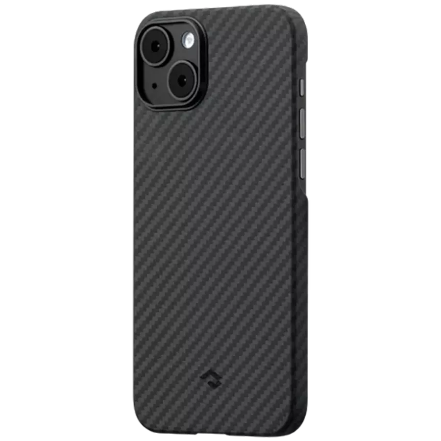 Чохол PITAKA MagEZ Case 3 with MagSafe Чорний/Сірий для iPhone 14 — Зображення №1