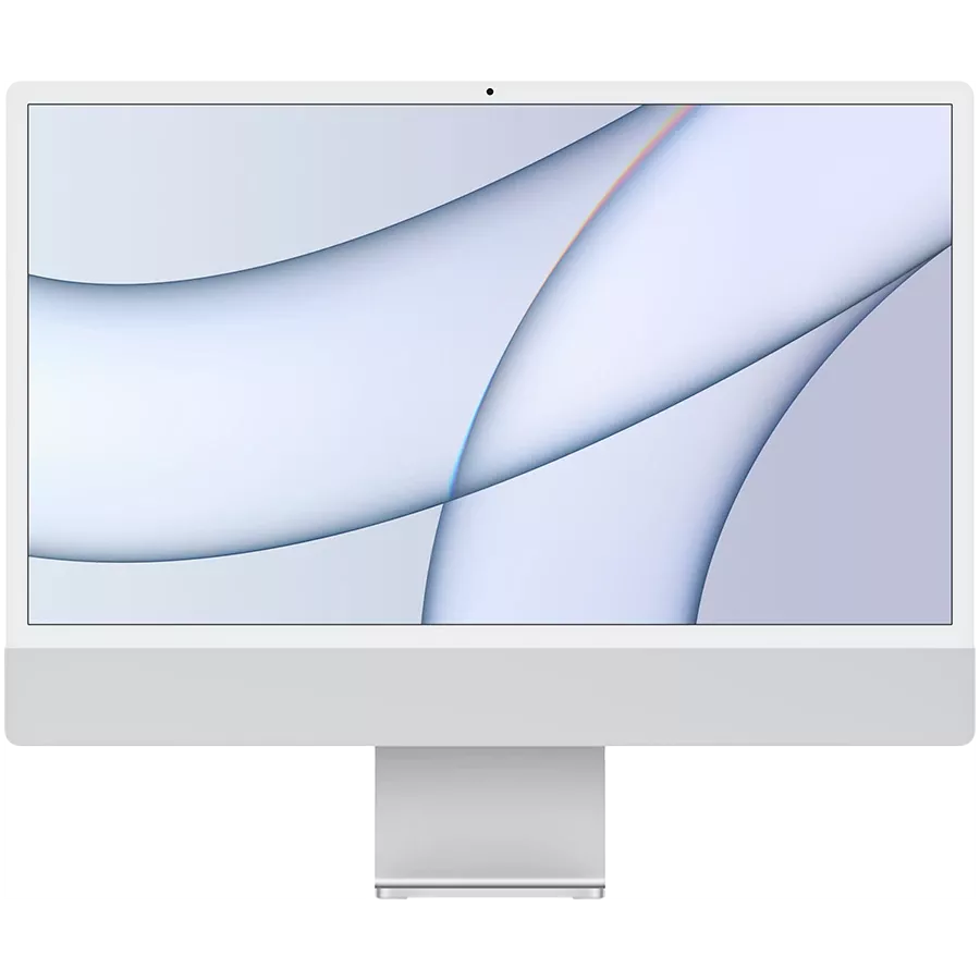 iMac 24" M1, 8C CPU 8C GPU, 16ГБ 256ГБ SSD, Серебристый — image №1