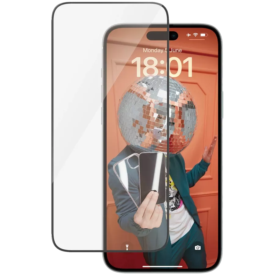 Захисне скло PanzerGlass для iPhone 15 Plus — Зображення №1