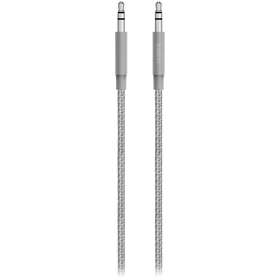 BELKIN Καλώδιο ήχου, 1.2 μετρητής, Γκρι — Εικών №1