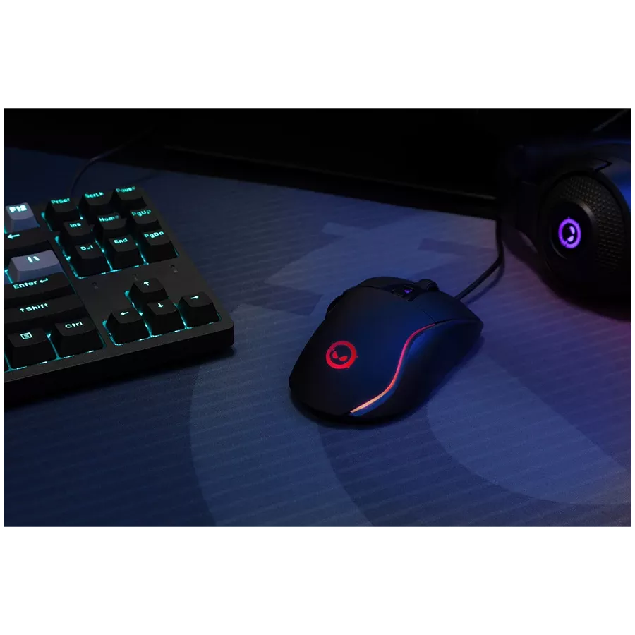 LORGAR Jetter 357 Gaming Mouse, Wired, Black — Image №5