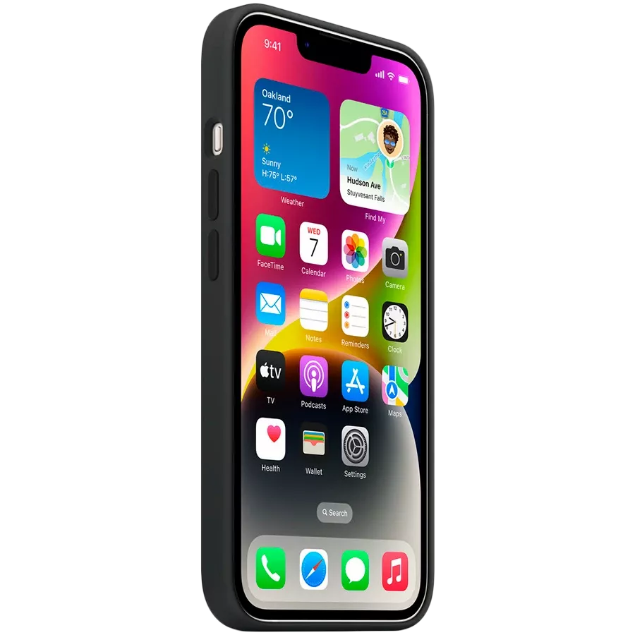 APPLE Silicone Case with MagSafe Midnight for iPhone 14 — Image №3