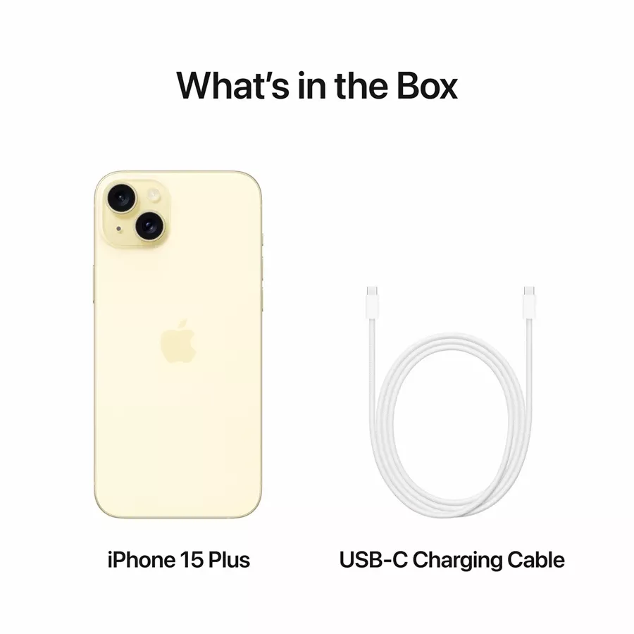 Apple iPhone 15 Plus, 256 GB, Yellow — Image №8