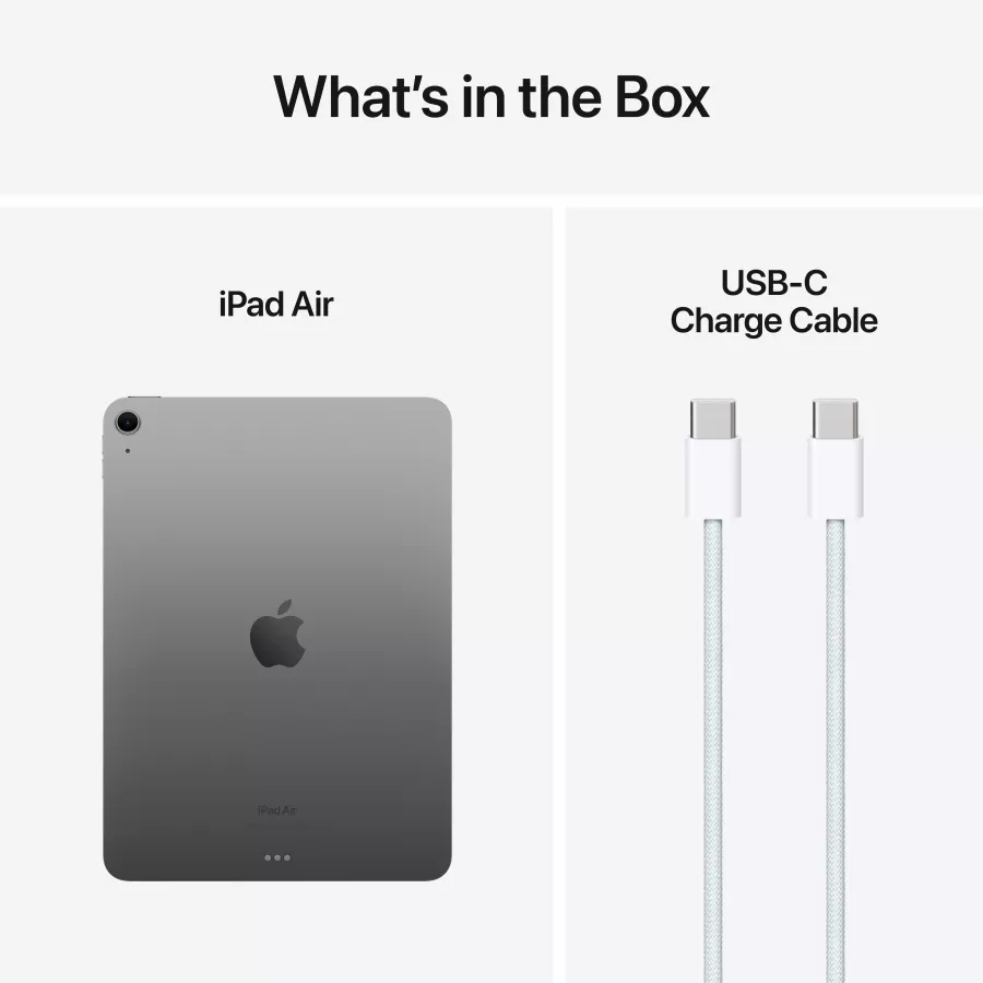 iPad Air 11 M2, 128 GB Wi-Fi 2024, Space Gray — Image №9