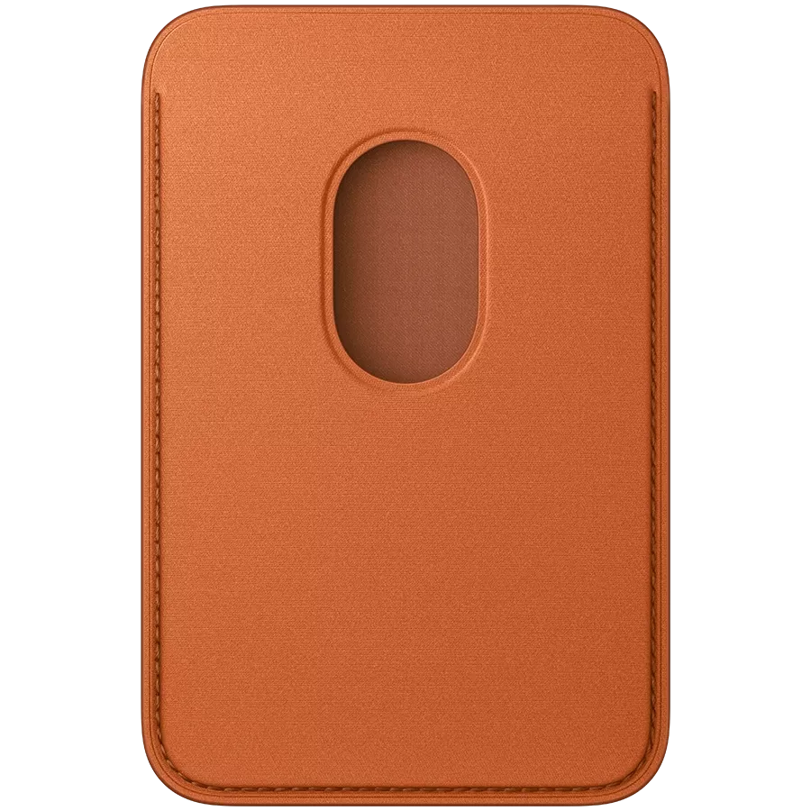 APPLE Wallet FineWoven Wallet with MagSafe, Fox Orange для Любой iPhone — Изображение №2