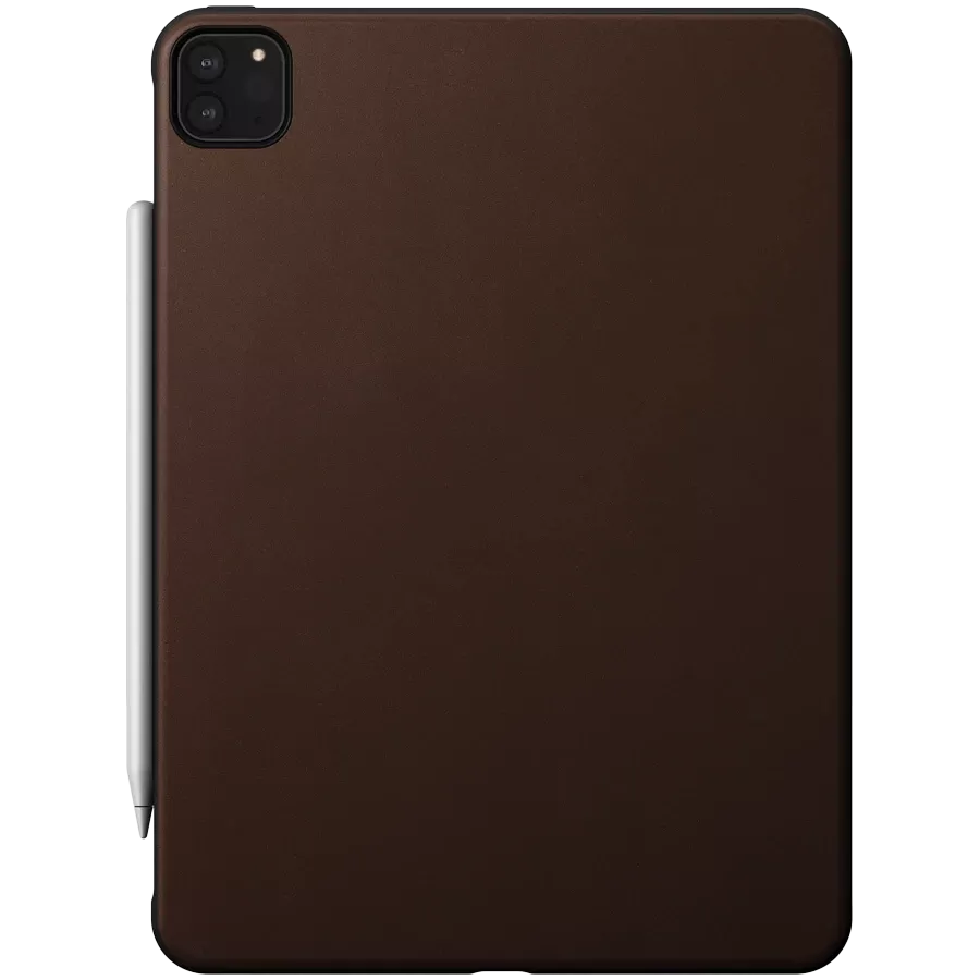 Husă NOMAD Smart Folio din piele pentru iPad Pro 11 (Gen. 1/2/3/4), Brown — image №1