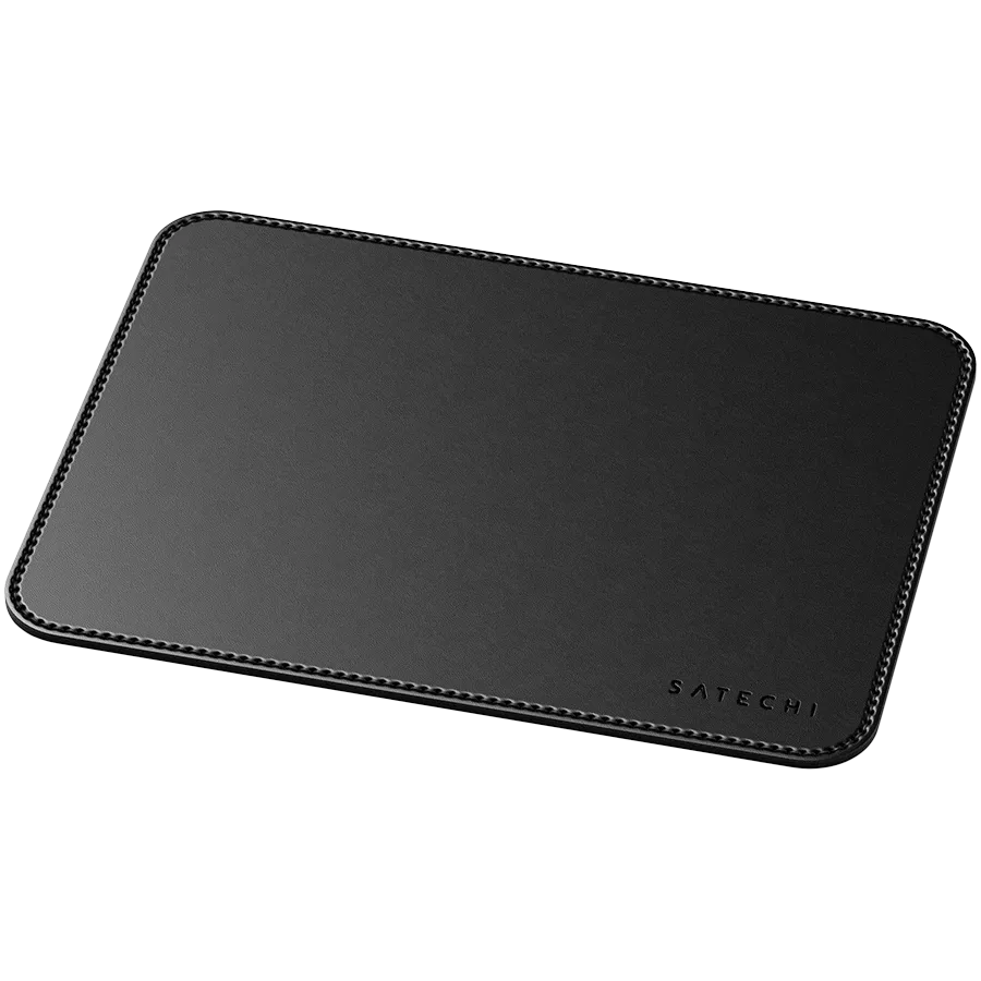 SATECHI , ΜαύροςEco Leather Mouse Pad — Εικών №1