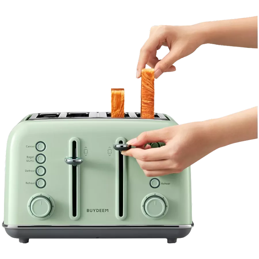 BUYDEEM Φρυγανιέρα DT640E, Cozy Greenish — Εικών №7