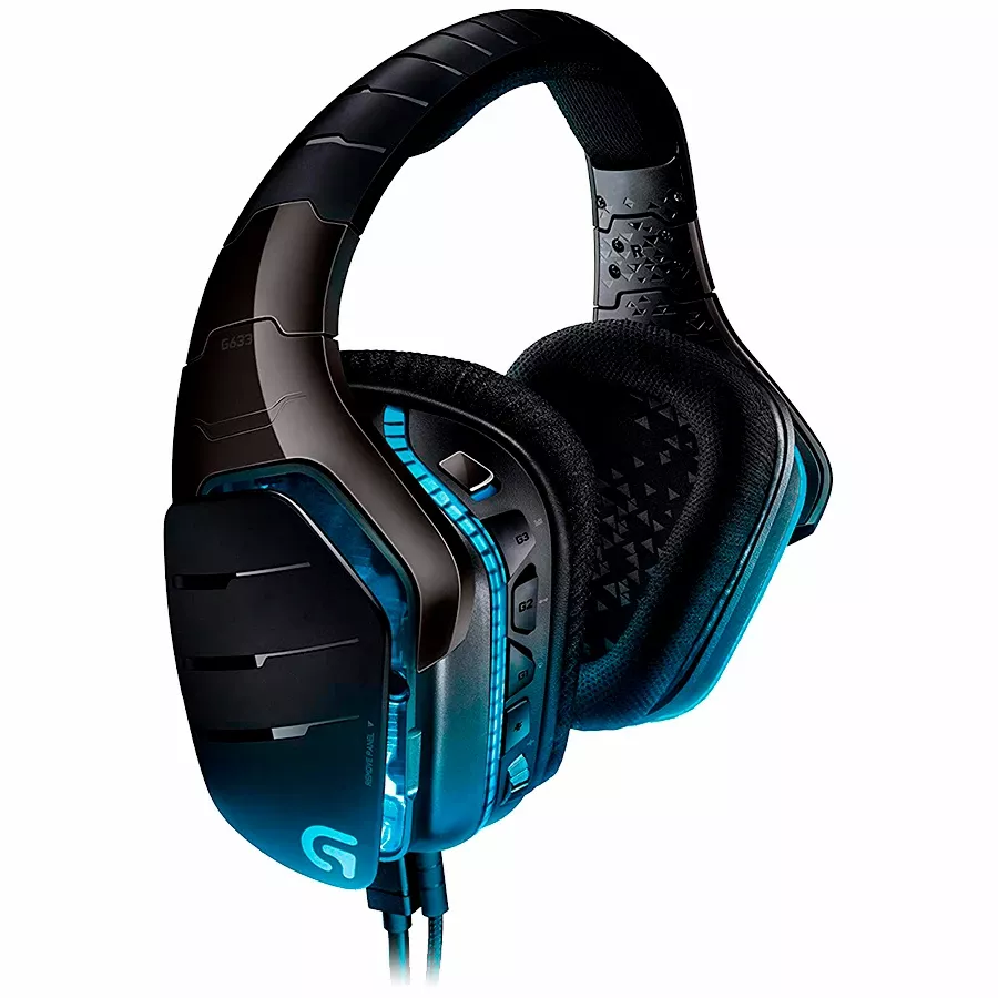 Headset LOGITECH G635 with Microphone, Black — Image №3