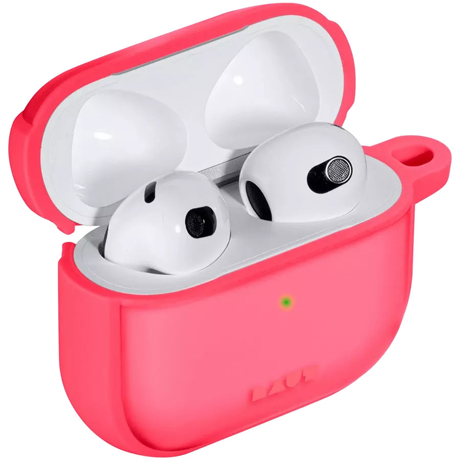 Чохол LAUT Huex  Рожевий для AirPods (Gen3) — Зображення №3